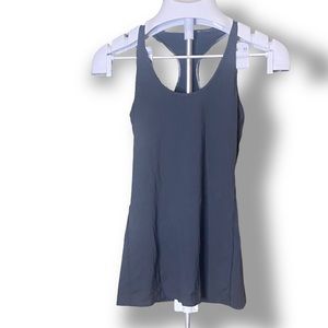 Lululemon racer back tank top Grey Small